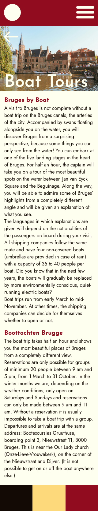 boat tours